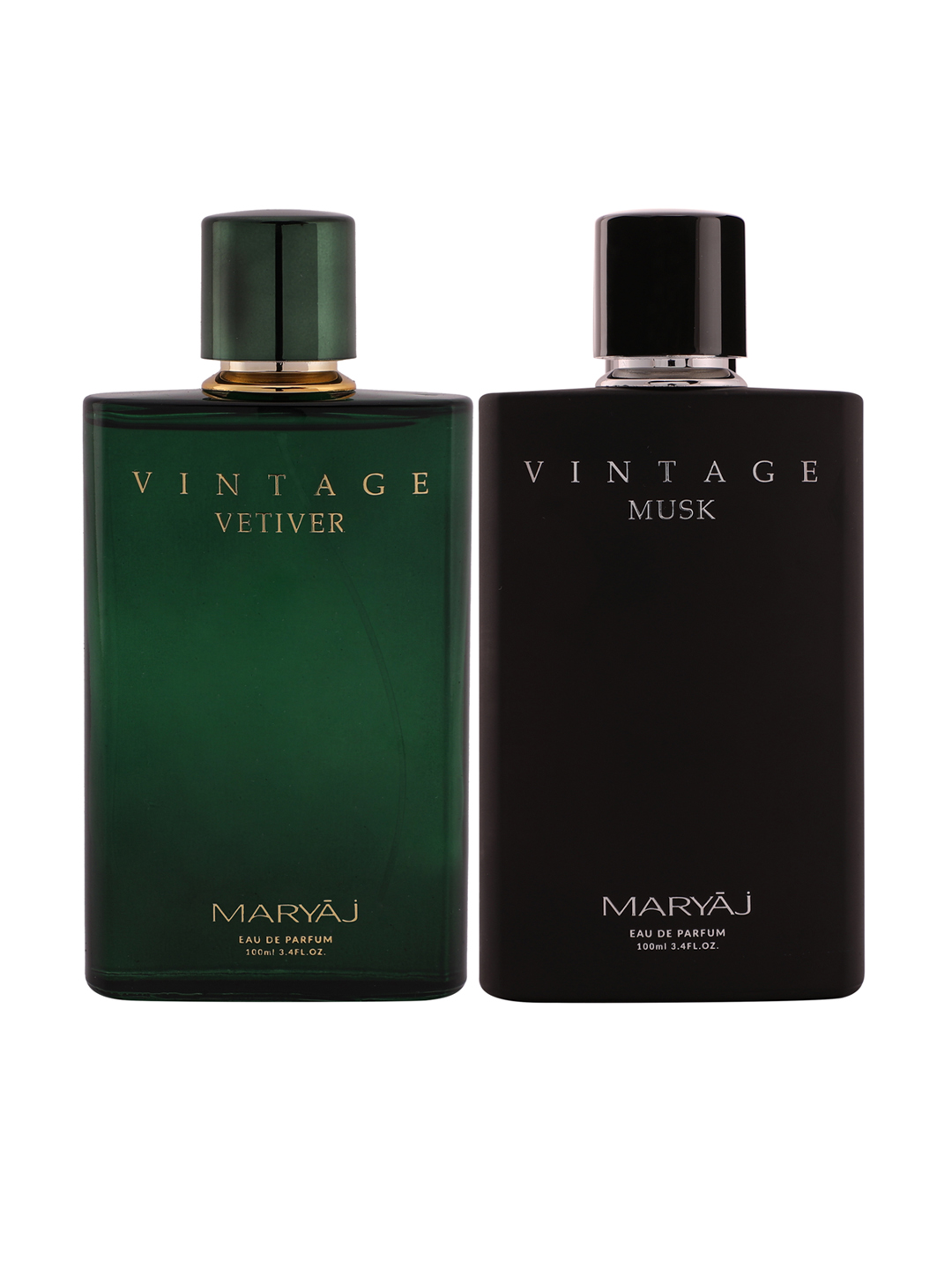 Maryaj  Set of 2 Vintage Vetiver EDP & Vintage Musk EDP 100ML Price in India