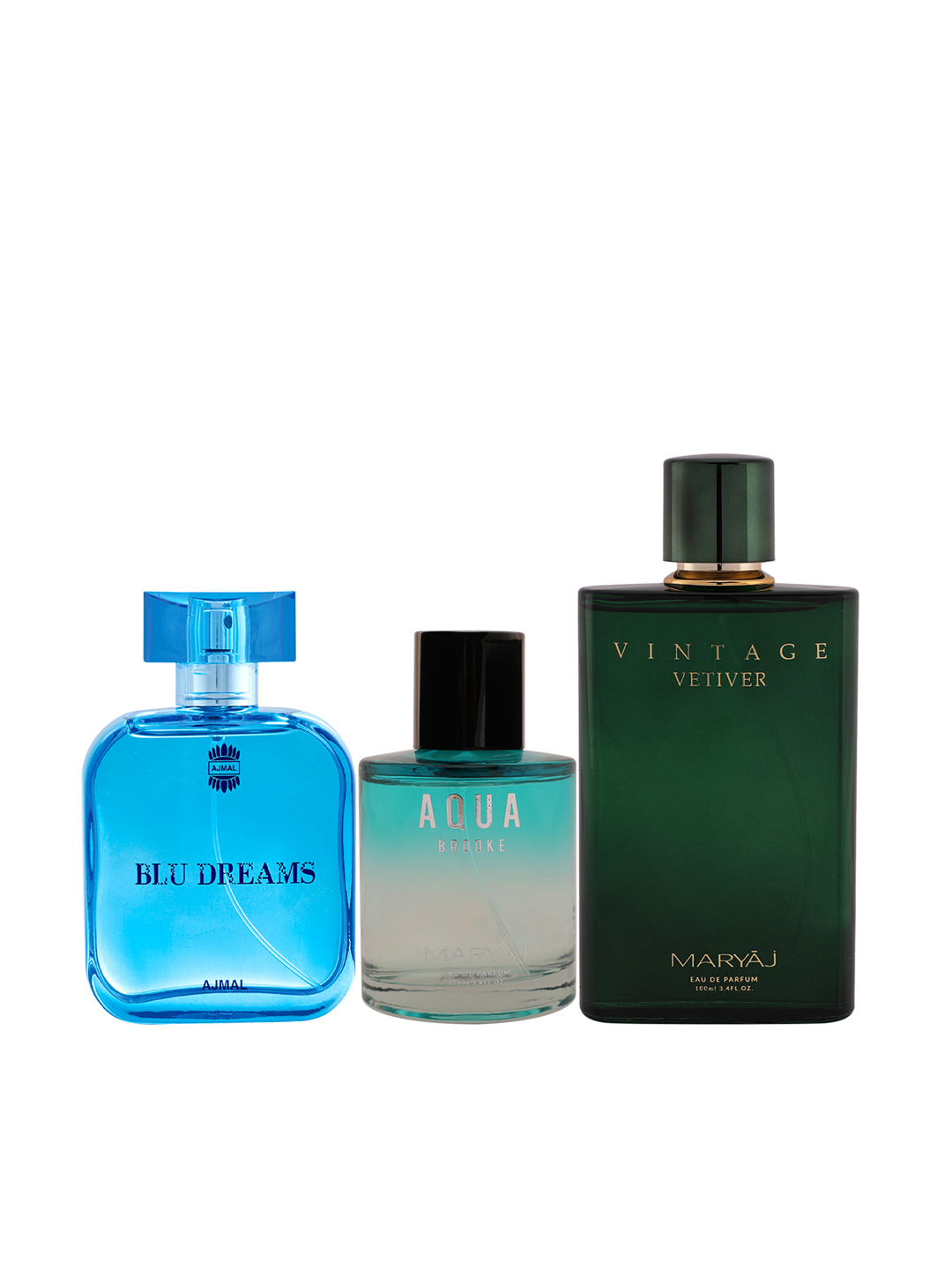 Ajmal Unisex Set of 3 Perfumes 100ml Price in India