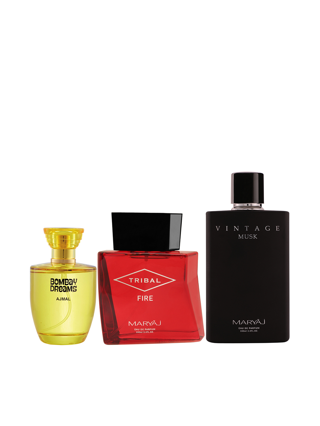 Ajmal Unisex Set of 3 Perfumes 100ml Price in India