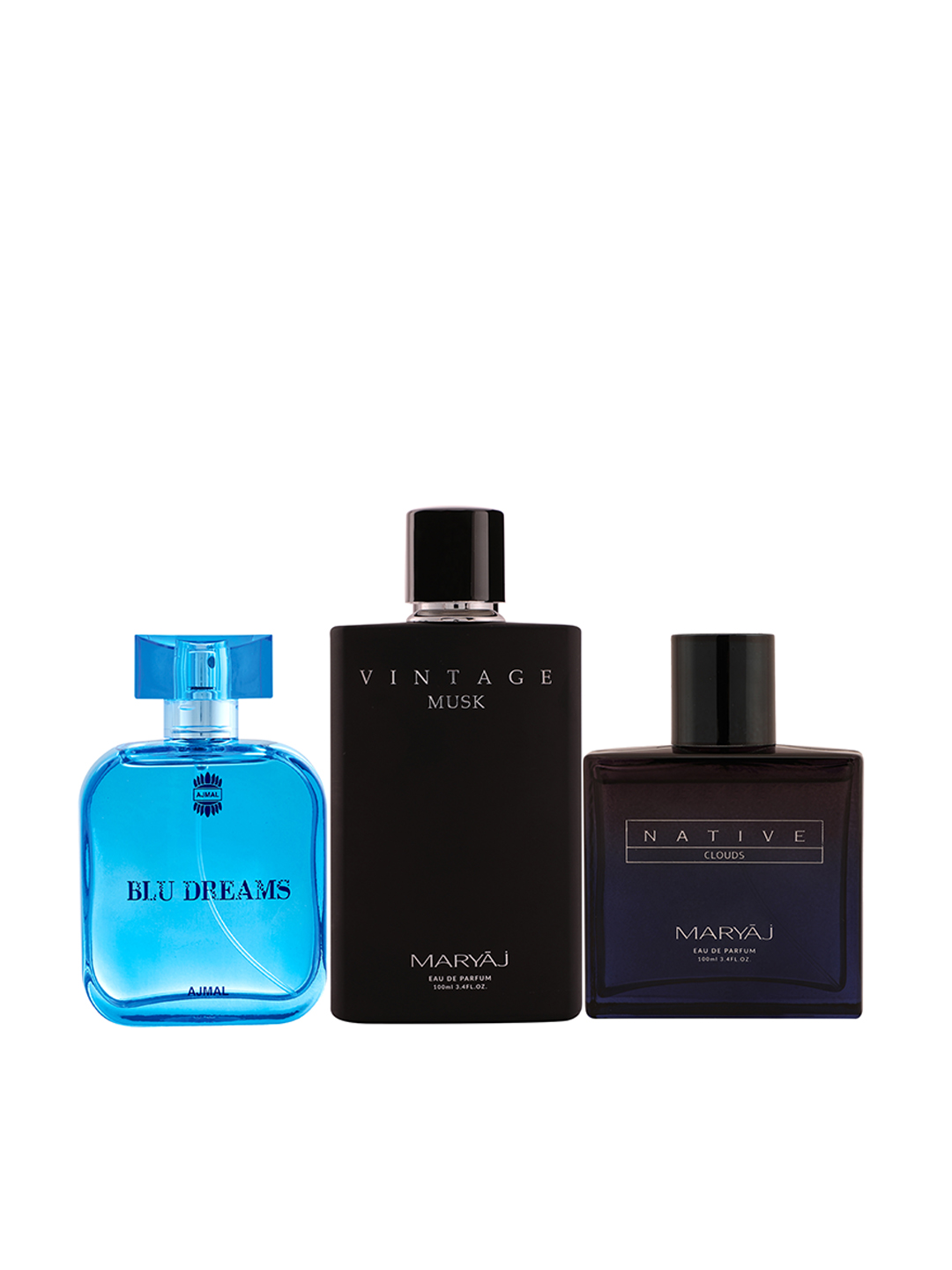 Ajmal Unisex Set of 3 Perfumes 100ml Price in India