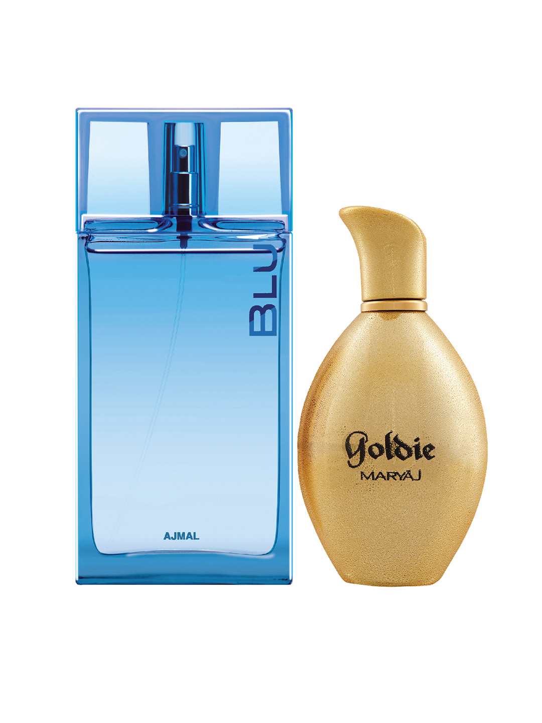 Ajmal Unisex Set of 2 Blu & Maryaj Goldie Perfumes Price in India