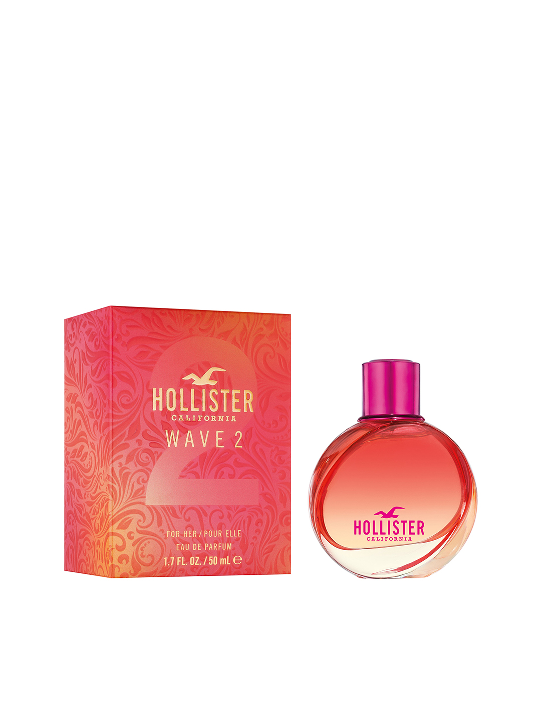 HOLLISTER Women Wave 2 Eau de Parfum 50 ml Price in India