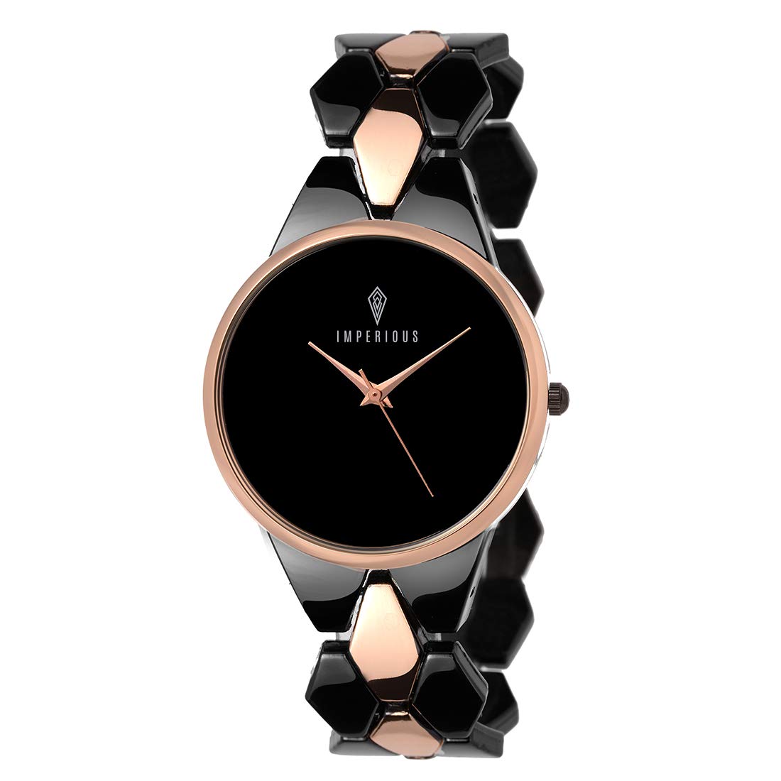 Imperious Analog Black Dial Women's Watch - Imp-black103 Price in India