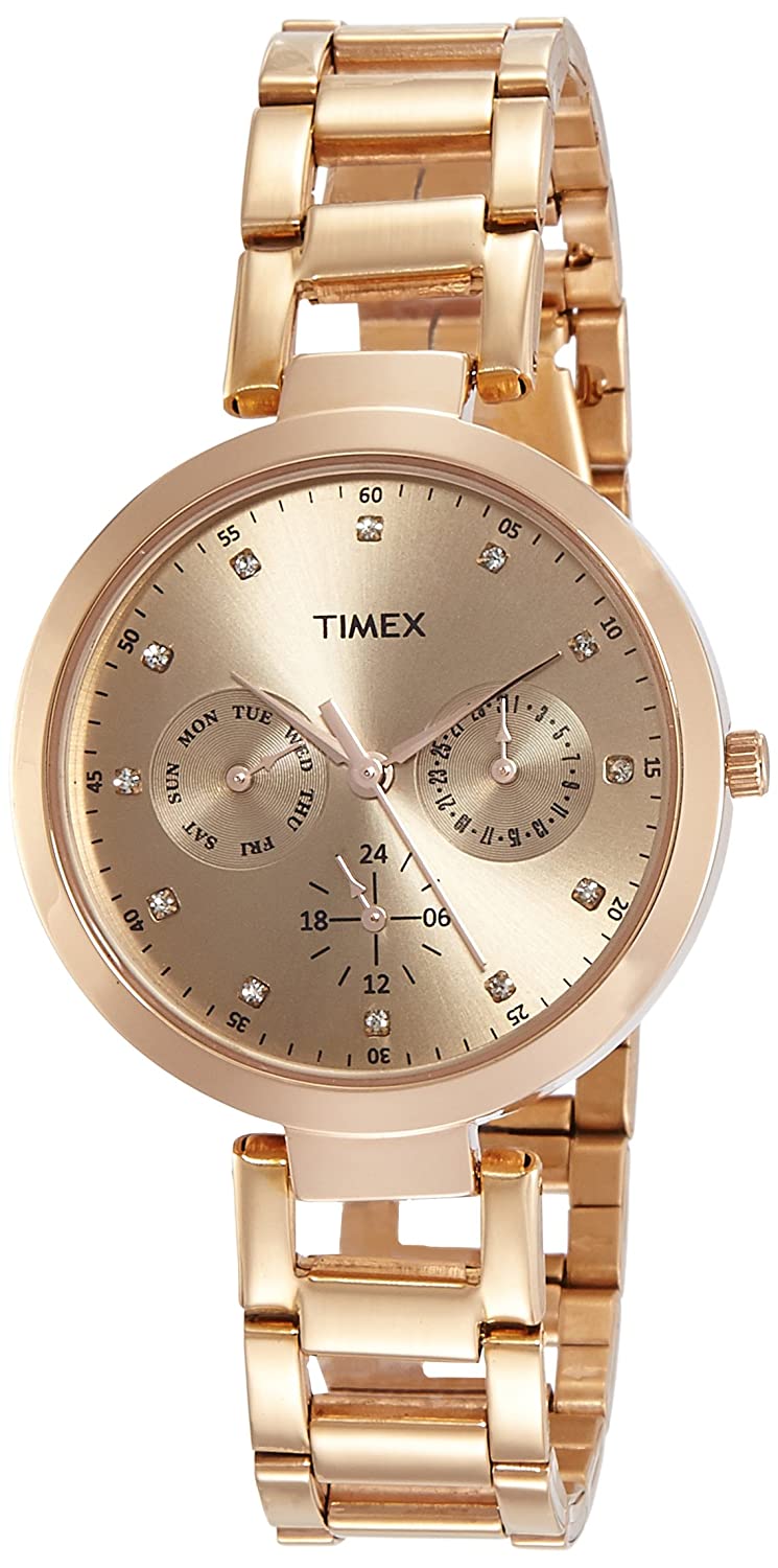 Timex Analog Brown Dial Women's Watch - TW000X209 Price in India