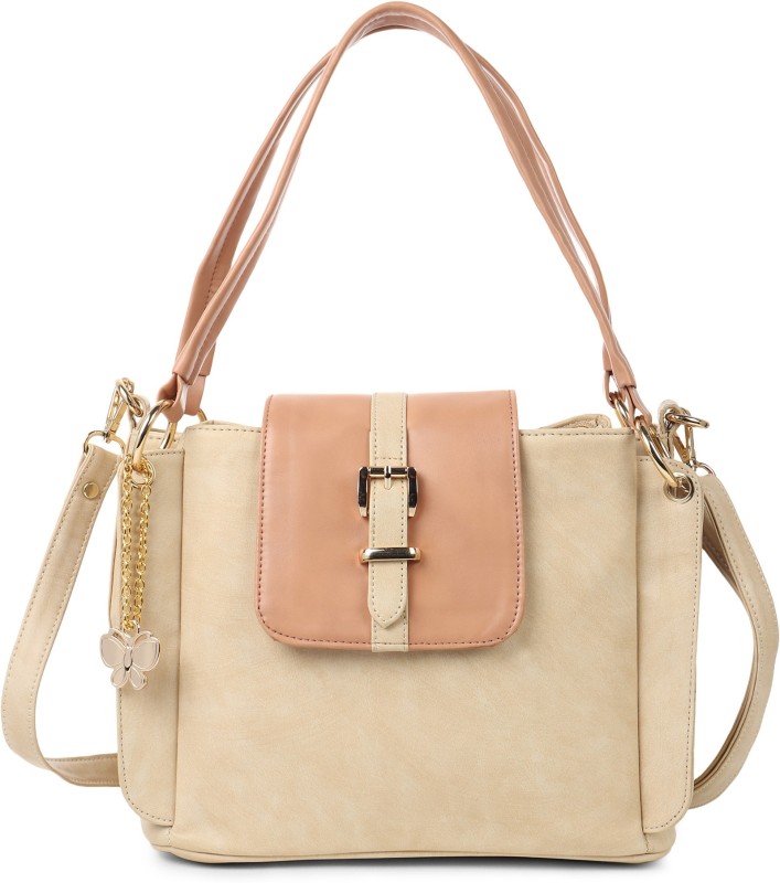 Women Beige Shoulder Bag Price in India