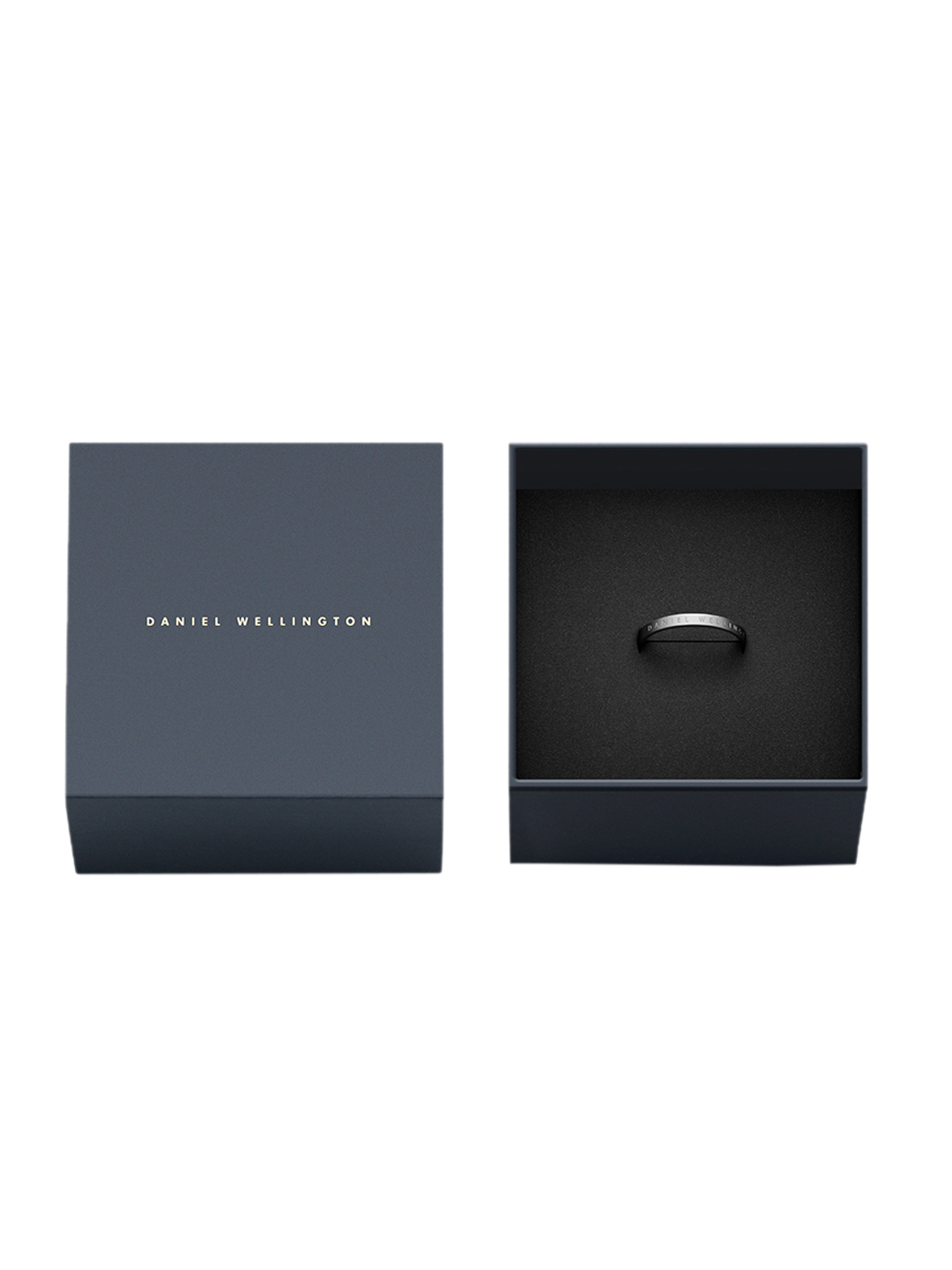 Daniel Wellington Unisex Silver-Plated Engraved Ring Price in India