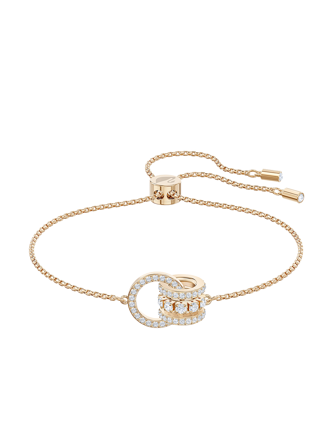 SWAROVSKI Further Bracelet Rose gold tone plated Price in India