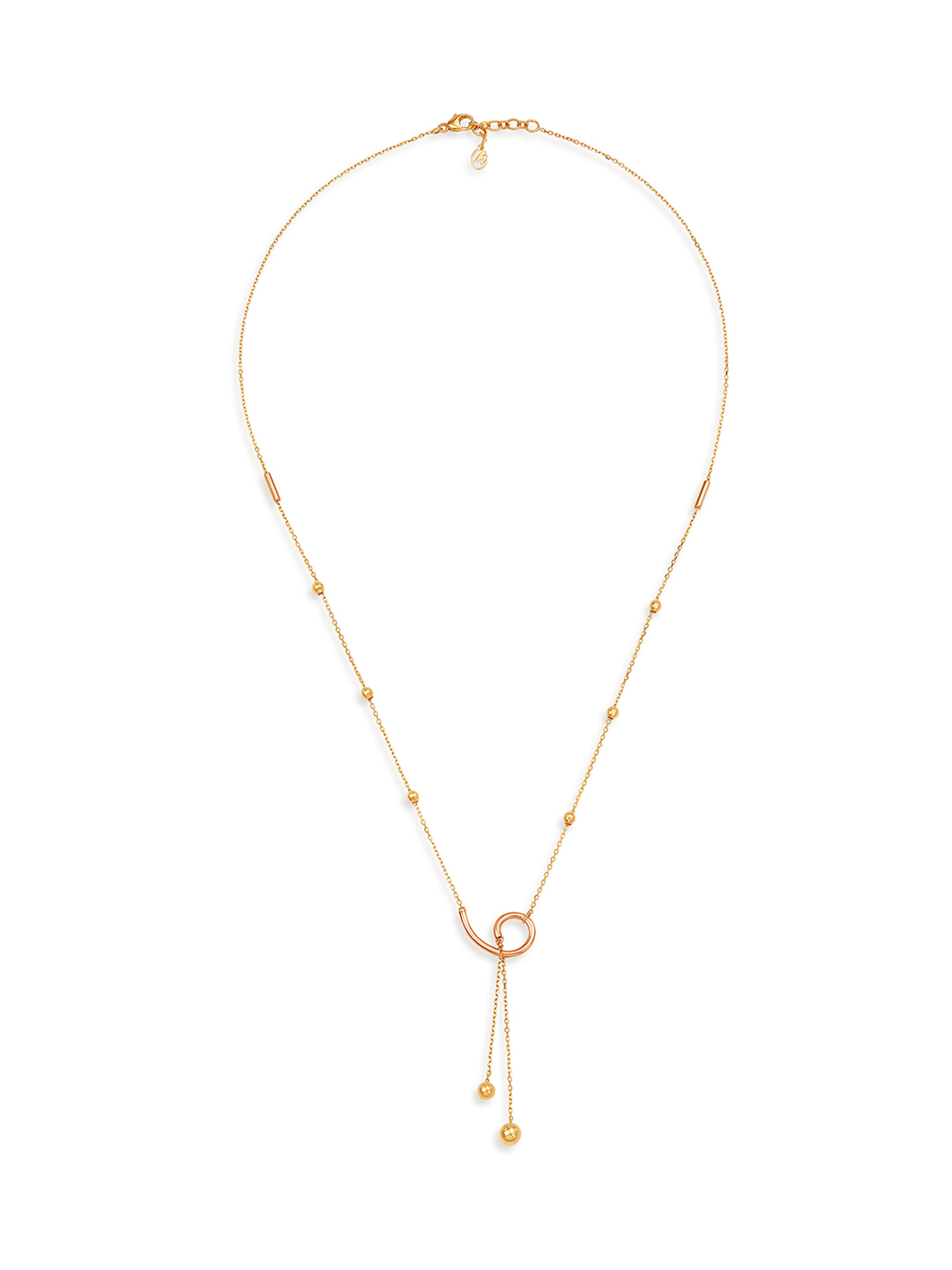 Mia by Tanishq 14KT Yellow Gold Pendant with Chain Price in India
