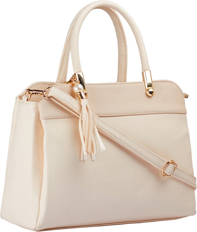 Women White Hand-held Bag Price in India