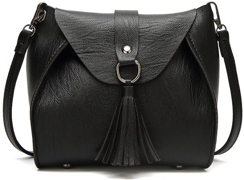 Black Women Sling Bag Price in India