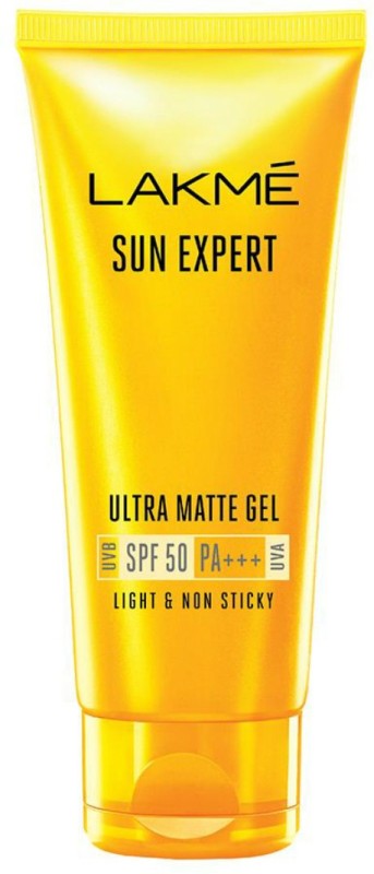 Lakme Sun Expert Ultra Matte Gel Sunscreen - SPF 50 PA+++ Price in India