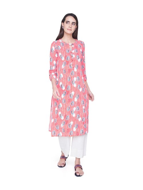 Global Desi Coral Printed Kurta Price in India