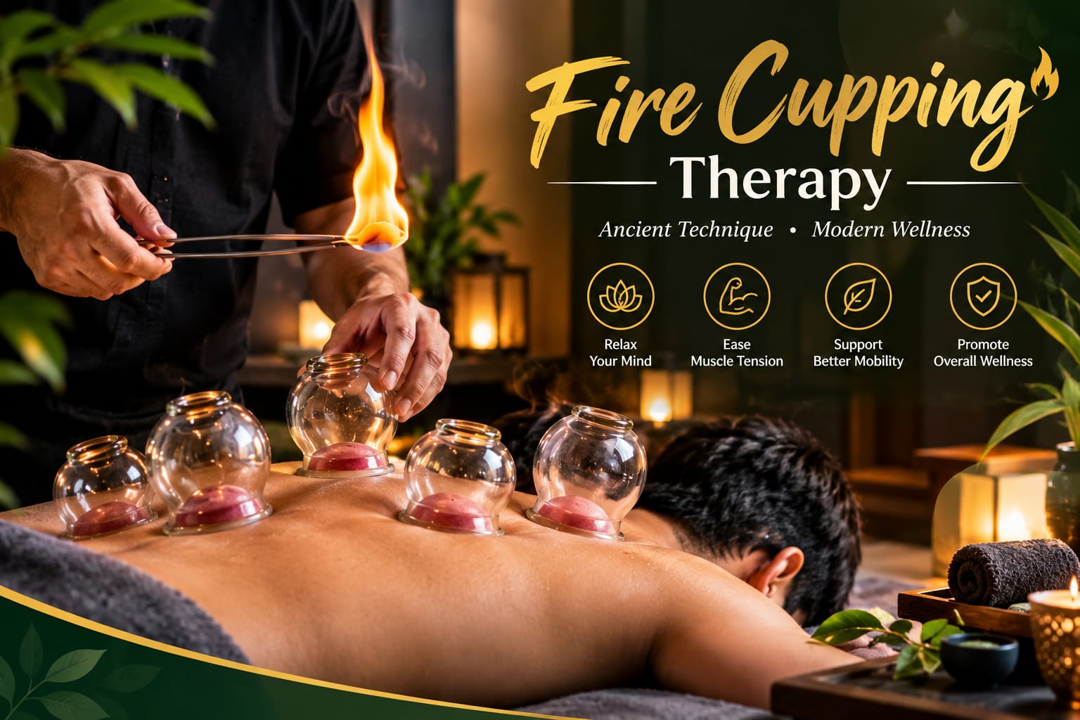 Fire Cupping Therapy in Ranchi: A Traditional Approach to Relaxation, Muscle Tension & Wellness