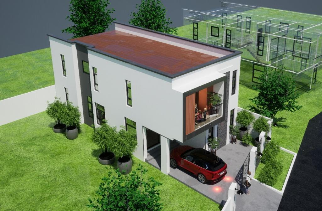 4 bedroom duplex with a studio image Nyande Constructions company 