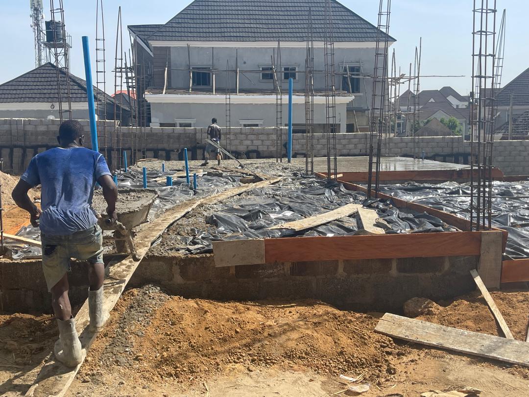 site work ongoing