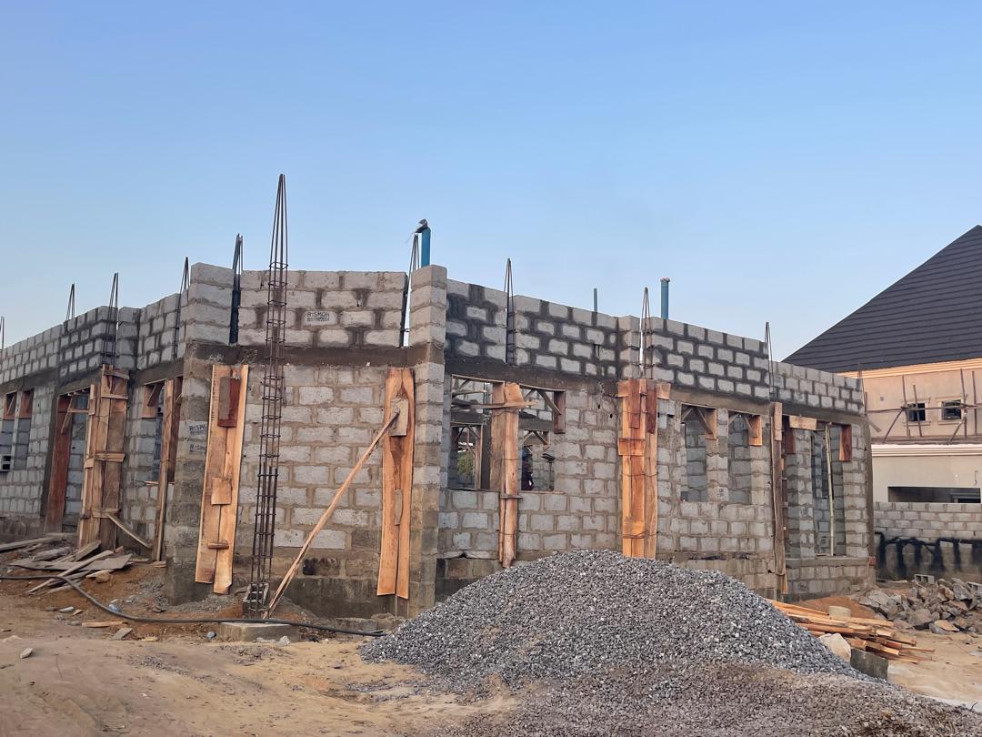 site work ongoing