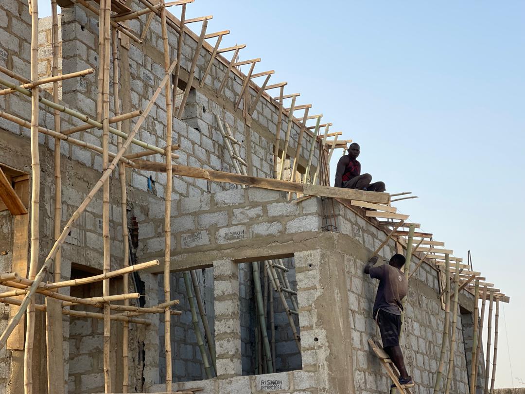 site work ongoing