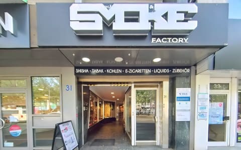 SmokeFactory Shisha & E-Zigaretten Shop Köln – Lebens- & Genussmittel, Neumarkt Köln