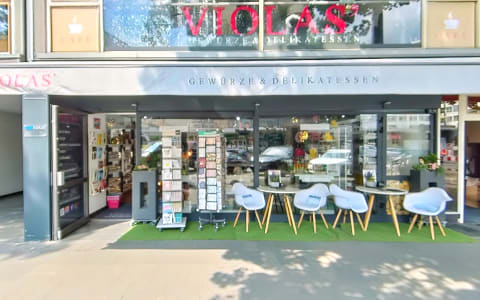 VIOLAS' Köln am Hahnentor Gewürze & Delikatessen Café by Martin Podorf Coelner Feinkost – Lebens- & Genussmittel, Hahnenstraße Köln