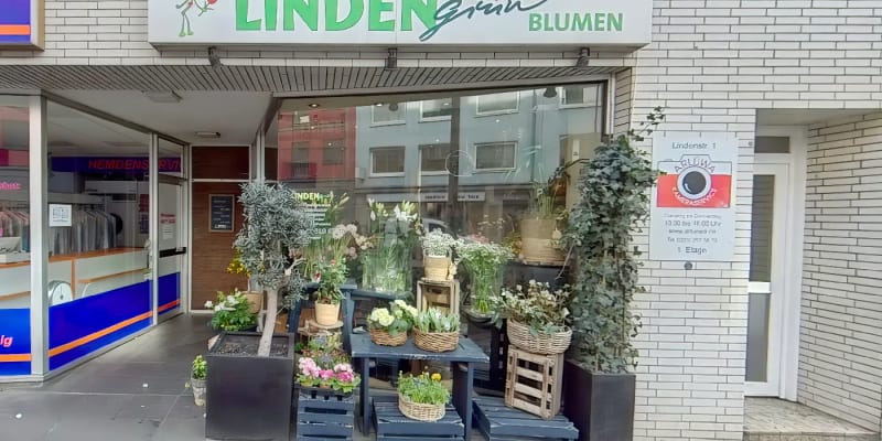 Lindengrün - Blumen in Rathenau-/Komponistenviertel Köln