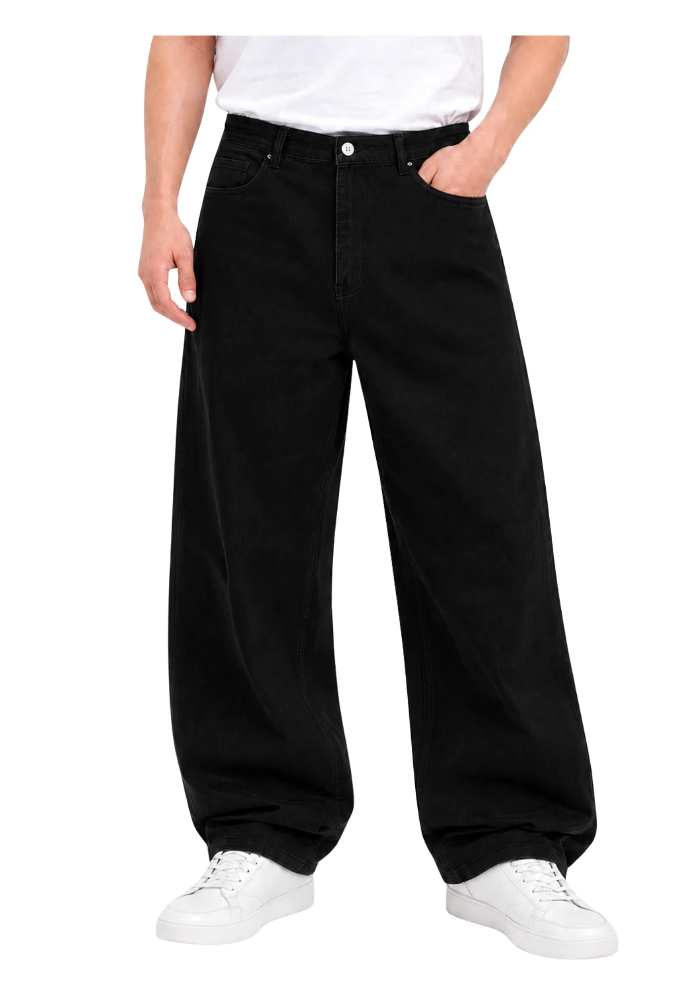 Baggy Fit Denim Jeans – Men’s