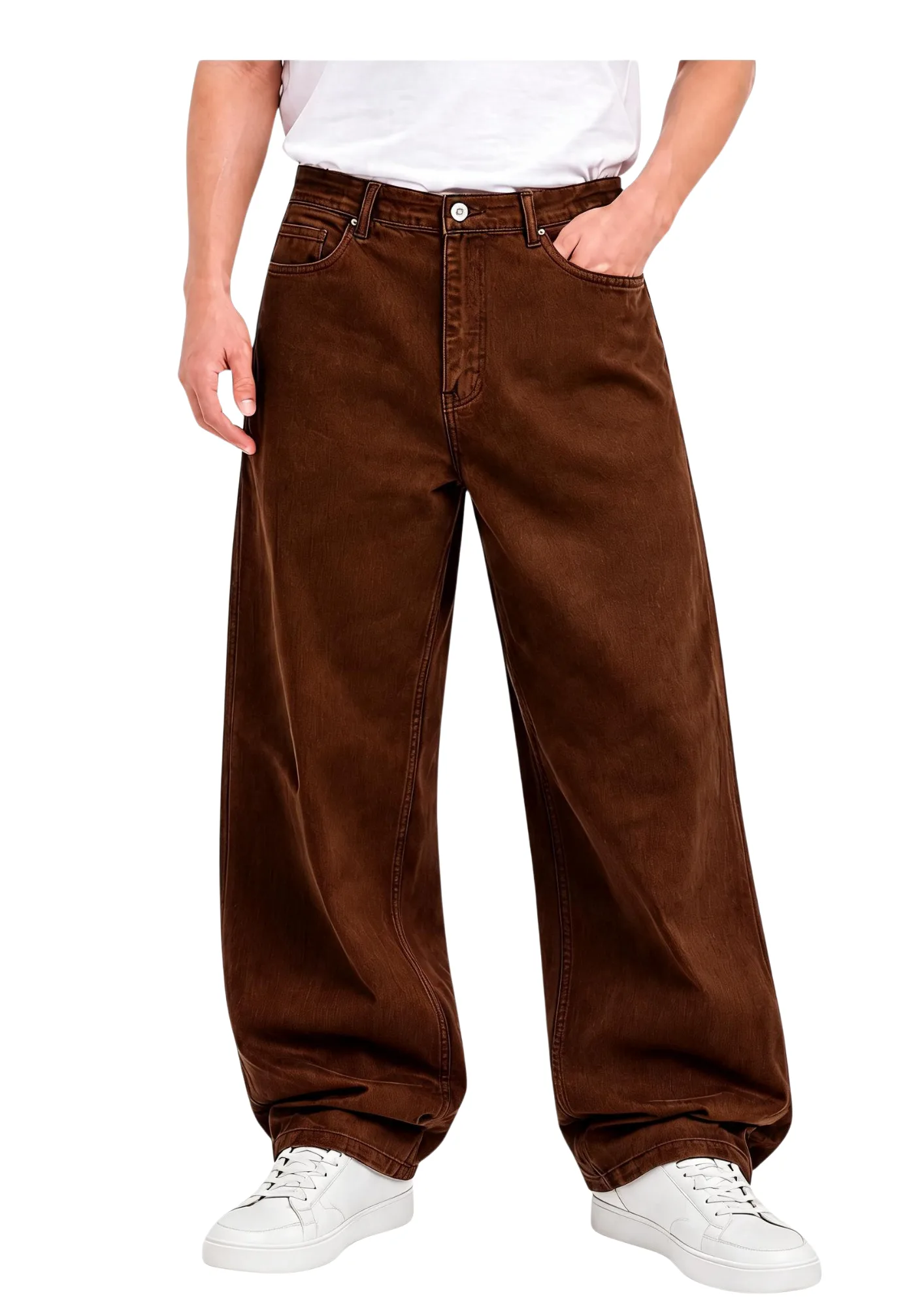 Baggy Fit Denim Jeans – Men’s