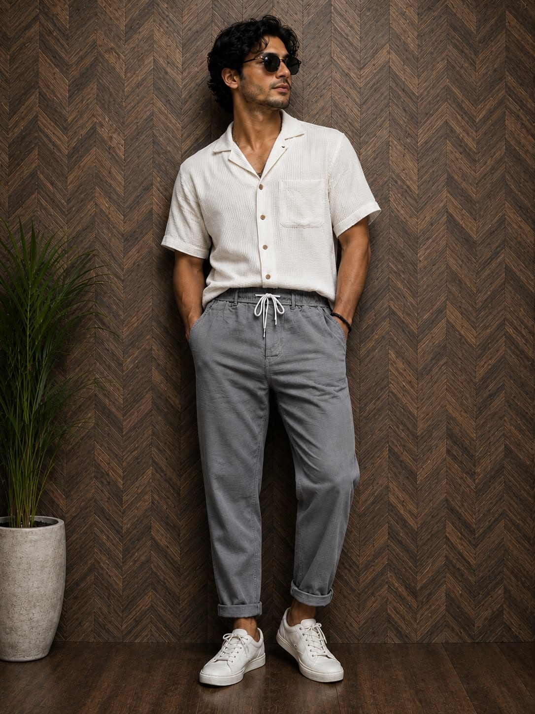 19289 - Linen Narrow Fit - view 3
