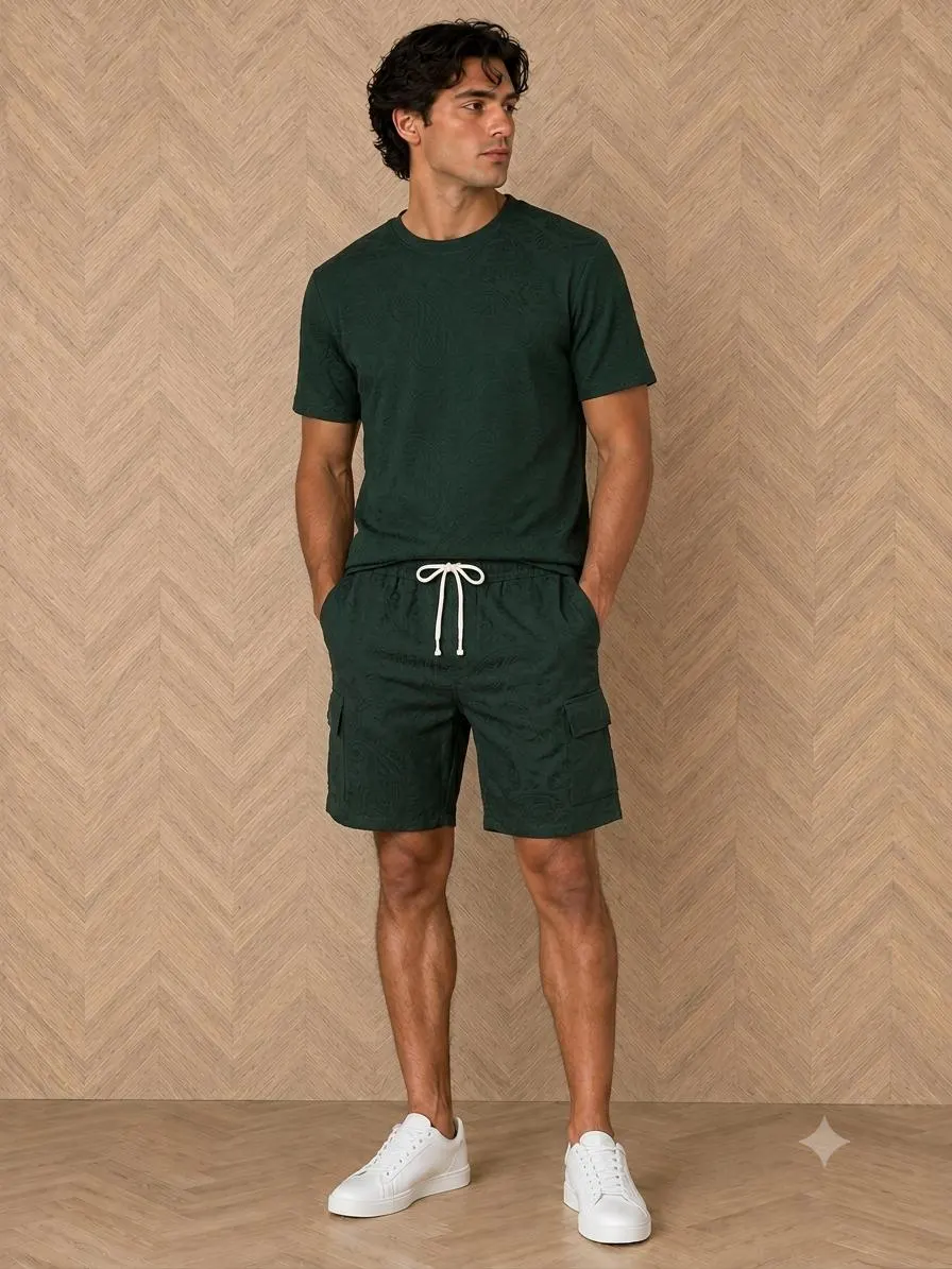 19302 - Six Pocket Linen Cotton Shorts