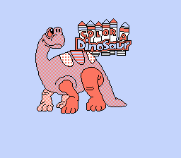 Color A Dinosaur