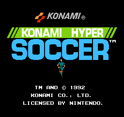 Konami Hyper Soccer