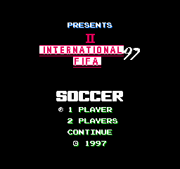 FIFA 97 International Soccer