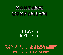 Mahjang Companion