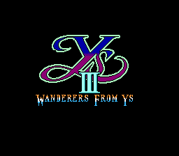 Ys III - Wanderers From Ys