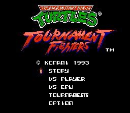 Teenage Mutant Ninja Turtles - Tournament Fighters