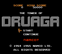 Tower of Druaga, The