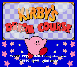Kirby's Dream Course
