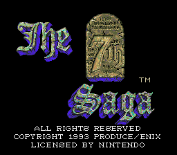 7th Saga, The