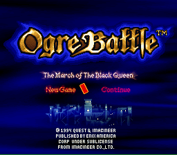 Ogre Battle - The March of the Black Queen