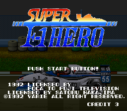Super F1 Hero
