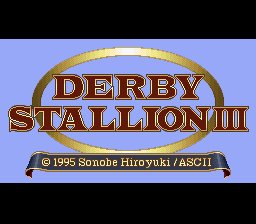 Derby Stallion III
