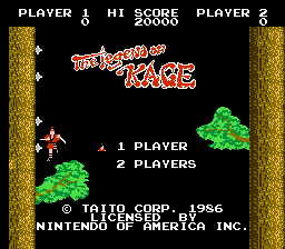Legend of Kage, The