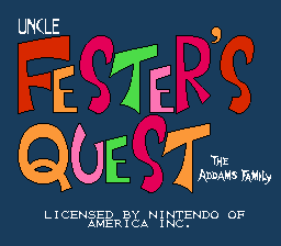 Fester's Quest