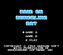Raid on Bungeling Bay