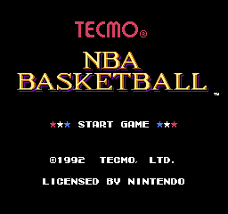 Tecmo NBA Basketball
