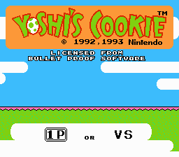 Yoshi's Cookie