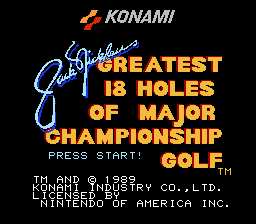 Jack Nicklaus' Greatest 18 Holes of Major Championship Golf