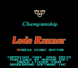 Championship Lode Runner
