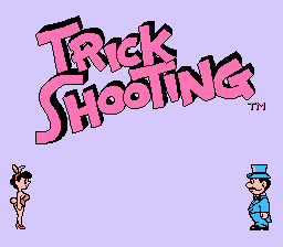 Barker Bill's Trick Shooting