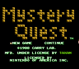 Mystery Quest