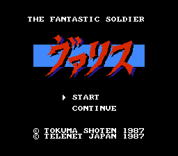 Valis - The Fantastic Soldier